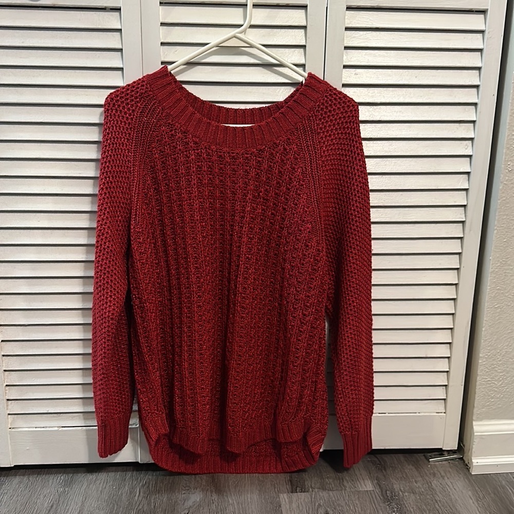 XL Berry red Ralph Lauren sweater